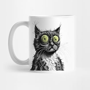 Frazzled Cat Mug